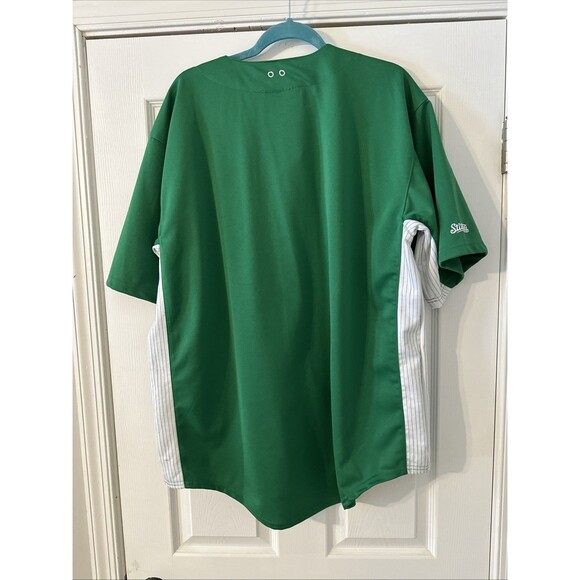 Philadelphia Phillies St Patrick's Day Jersey Stitches Brand Size XL Very Clean - Picture 2 of 12